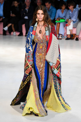 Luna Bijl - Etro Spring/Summer 2019 Fashion Show in Milan