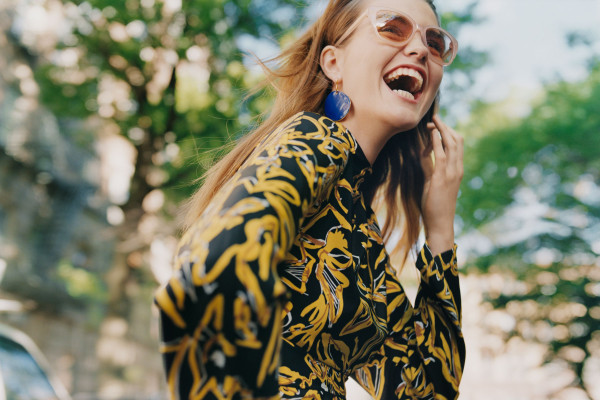 Luna Bijl - photoshoot for Diane von Furstenberg Autumn/Winter 2018 Collection