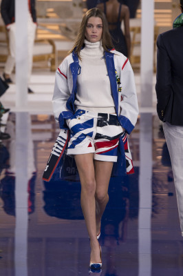 Luna Bijl - Ralph Lauren Spring/Summer 2018 Fashion Show in New York