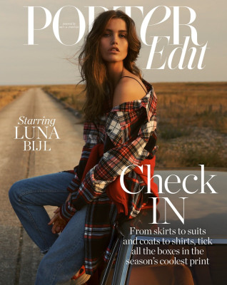 Luna Bijl - Photoshoot for Porter Edit 2018 by Rory Payne