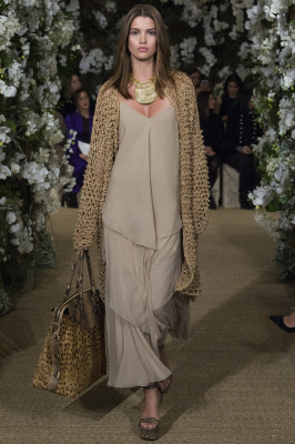 Luna Bijl - RALPH LAUREN SPRING/SUMMER 2017 Fashion Show in New York