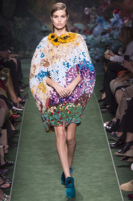 Luna Bijl - FENDI COUTURE FALL 2017 Fashion Show in Milan