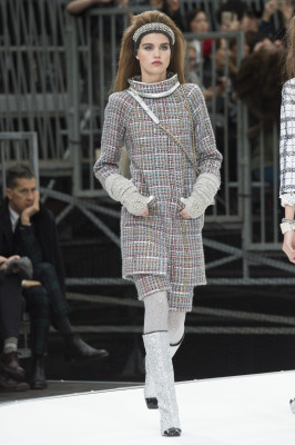 Luna Bijl - Chanel Womenswear Fall/winter 2017/18 Fashion Show in Paris