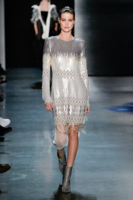 Luna Bijl - Prabal Gurung Fall/Winter 2018 Fashion Show in New York