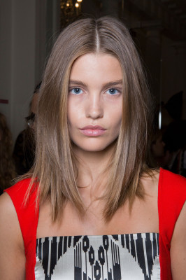 Luna Bijl - OSCAR DE LA RENTA SPRING/SUMMER 2017 Fashion Show in New York