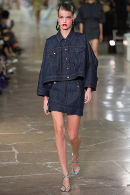 Luna Bijl - KENZO Spring/Summer 2017 Fashion Show in Paris