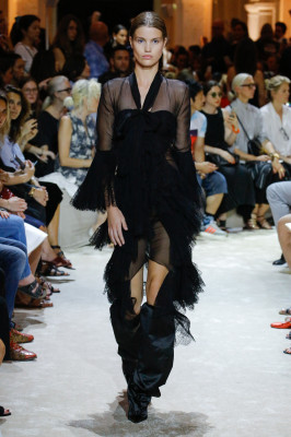 Luna Bijl - Alexandre Vauthier Autumn/Winter 2018 Couture Fashion Show in Paris