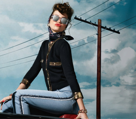 Luna Bijl - Chanel Eyewear Fall/Winter 2019 Collection