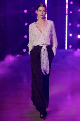 Luna Bijl - Brandon Maxwell Fall/Winter 2018 Fashion Show in New York