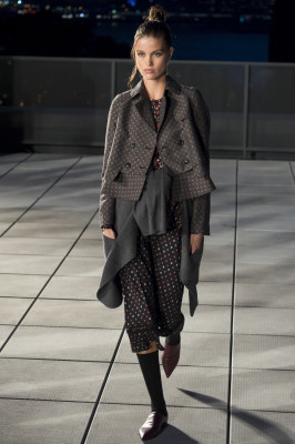 Luna Bijl - Thakoon Fall/Winter 2017 Fashion Show in New York