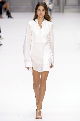 Luna Bijl - Chloe Spring/Summer 2017 Fashion Show in Paris 