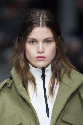 Luna Bijl - Trussardi Autumn/Winter 2018 Fashion Show in Milan