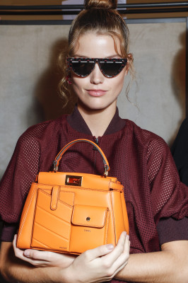 Luna Bijl - Fendi Spring/Summer 2019 Fashion Show in Milan