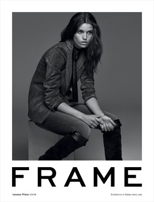 Luna Bijl - Photoshoot for Frame Autumn-Winter 2018 Campaign