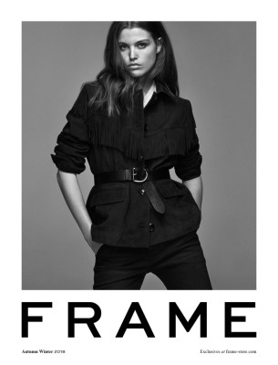 Luna Bijl - Photoshoot for Frame Autumn-Winter 2018 Campaign