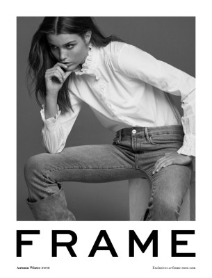 Luna Bijl - Photoshoot for Frame Autumn-Winter 2018 Campaign