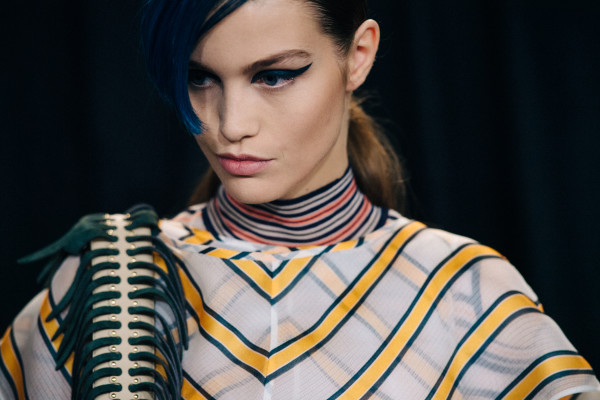 Luna Bijl - Fendi Spring/Summer 2018 Fashuin Show in Milan