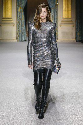 Luna Bijl - Balmain Autumn/Winter 2018 Fashion Show in Paris