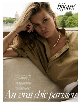 LUNA BIJL in Vogue Magazine, France August 2020