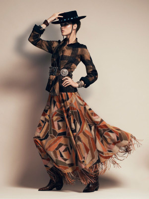 Luna Bijl - Photoshoot For Vogue Paris 