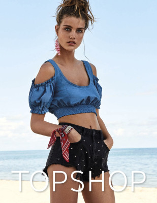 Luna Bijl - Topshop Spring/Summer Campaign