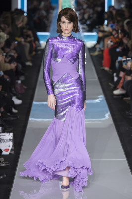 Luna Bijl - Moschino Autumn/Winter 2018 Fashion Show in Milan