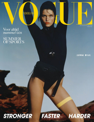 Luna Bijl by Charles Negr for Vogue Netherlands // 2021  