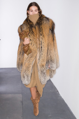Luna Bijl - Michael Kors Fall/Winter 2017 Fashion Show in New York