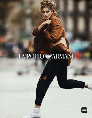 Luna Bijl - Emporio Armani Spring / Summer Campaign