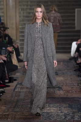 Luna Bijl - Ralph Lauren Fall/Winter 2018 Fashion Show in New York