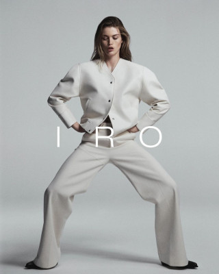 Luna Bijl for Iro Paris FW24  By Chris Colls