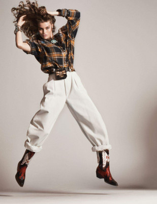 Luna Bijl - Photoshoot For Vogue Paris 