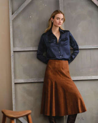 Maartje Verhoef for Brooks Brothers FW24 Collection