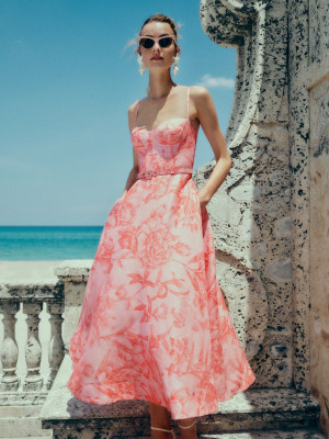 Maartje Verhoef for Monique Lhuillier Spring 2025