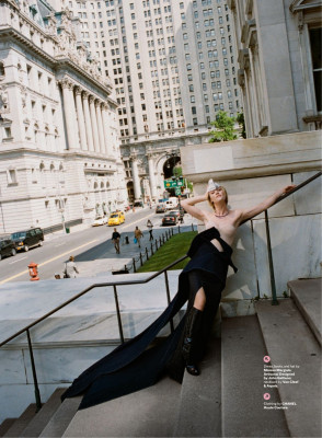 MACKENZIE DAVIS in Vanity Fair Magazine, October 2019