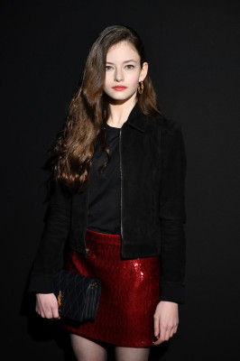 Mackenzie Foy – Saint Laurent Fashion Show in Paris 02/26/2019