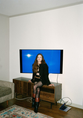 Mackenzie Foy by Noah Dillon for Flaunt // Fall 2020