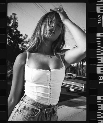 Maddie Ziegler – B&amp;W Photoshoot February 2020