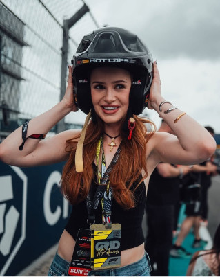 Madelaine Petsch at F1 Miami