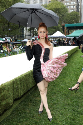 Madelaine Petsch-Moschino Fashion Show in New York 