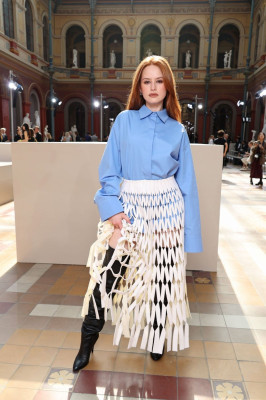 Madelaine Petsch at VW Spring/summer 2024 Show at Paris Fashion Week 10/01/23