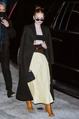 Madelaine Petsch-Tory Burch Fashion Show in New York