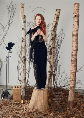 MADELAINE PETSCH in Cosmopolitan Magazine, October 2019