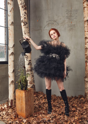 MADELAINE PETSCH in Cosmopolitan Magazine, October 2019