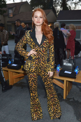 Madelaine Petsch – Moschino Spring/Summer 2019 in Universal City