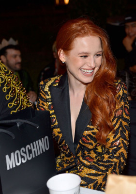 Madelaine Petsch – Moschino Spring/Summer 2019 in Universal City