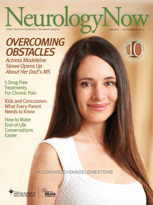 Madeleine Stowe - Neurology Now Magazine (2015)