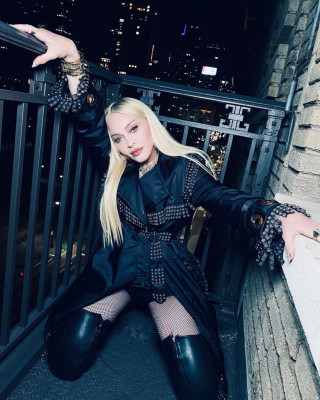 Madonna - Burberry AW 2021 Campaign in New York (April 2021)