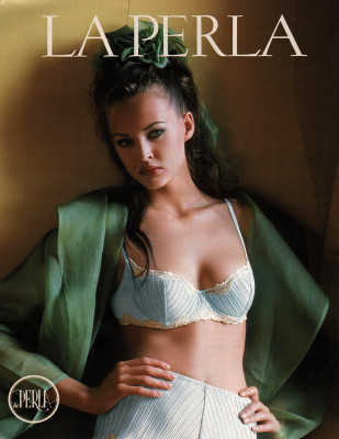Magdalena Wrobel for LA PERLA 1996 