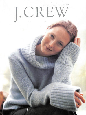 Maggie Rizer for J. Crew catalog 2000